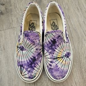 Women's size 5.5 Tie Dye Slip On Vans